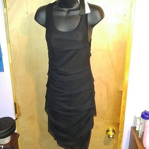 Kenneth Cole sheer ruched dress. Uber sexy!!